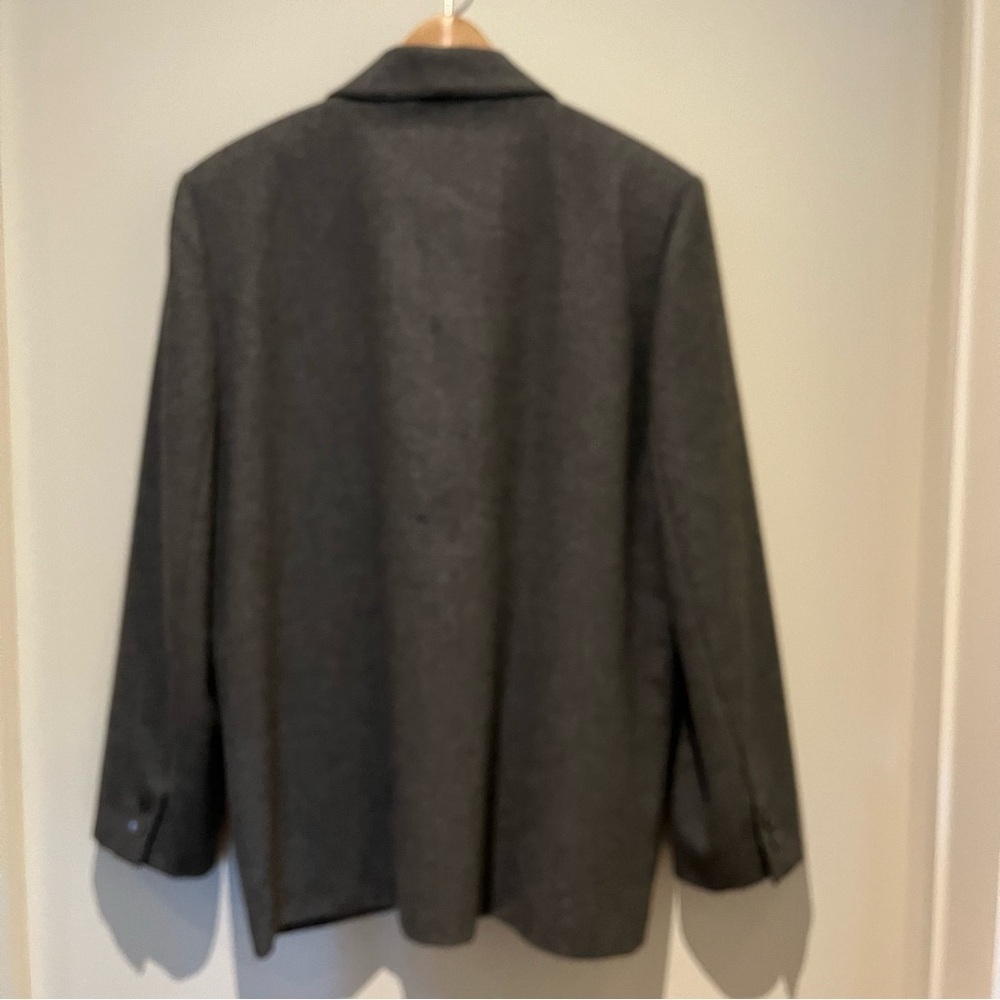 Vintage Pure Wool Menswear/Oversized cut blazer jacket - Picture 3 of 7